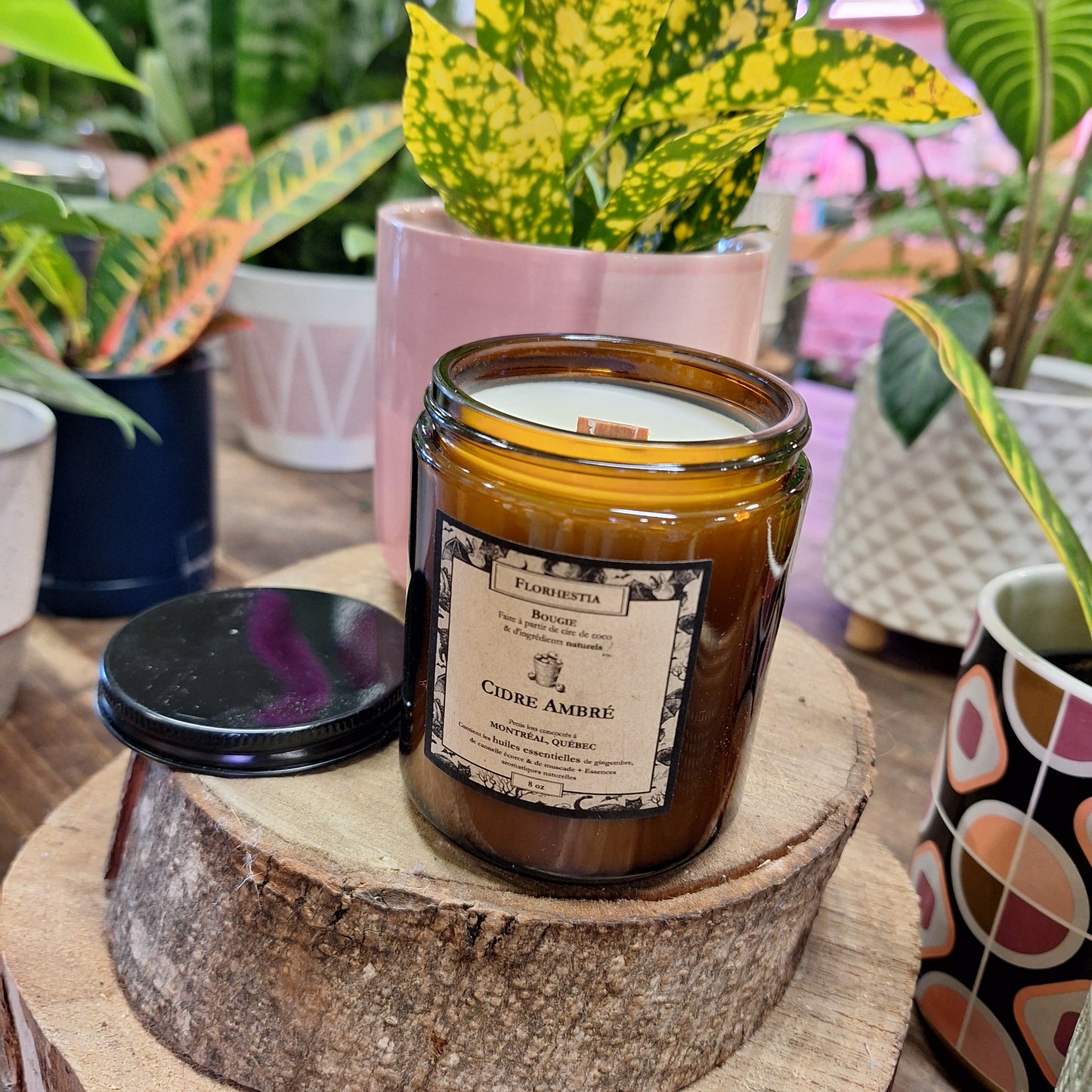 Café Latté Candle - Florhestia