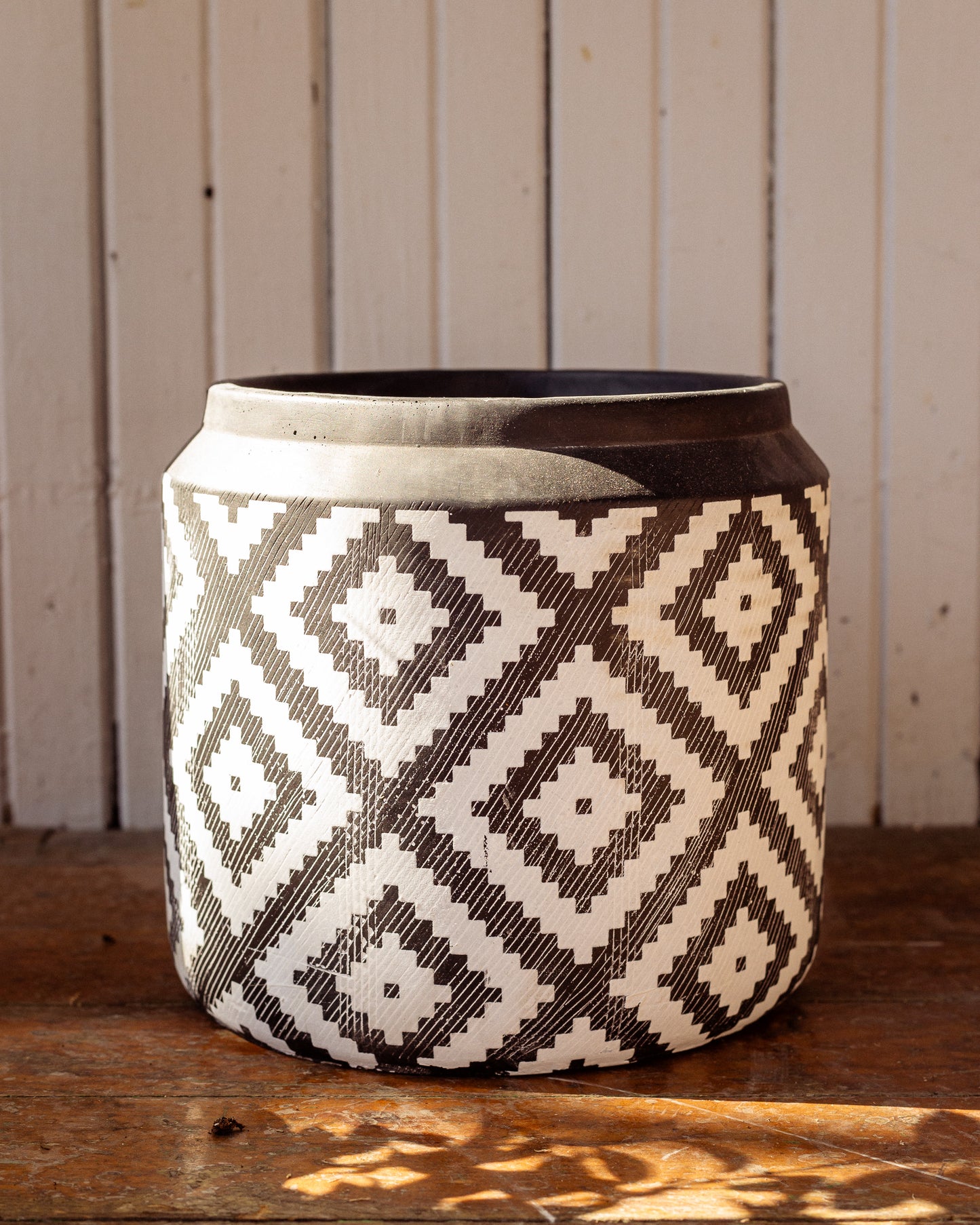 Pot Céramique "Mozaïque Antique"