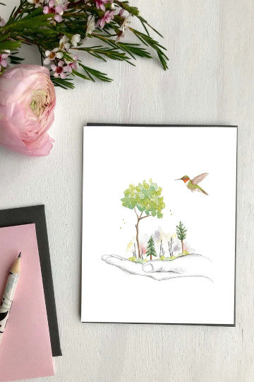 Greeting card - In my hand