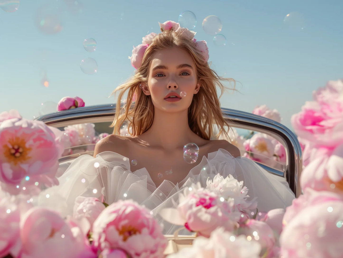 Lait Nettoyant et bain moussant Pivoine - Pivoinerie Lili