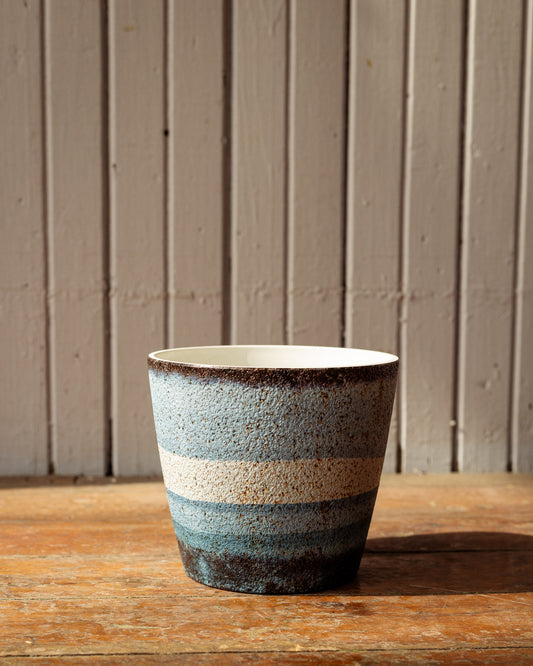 Cache-pot Polystone - Vagues