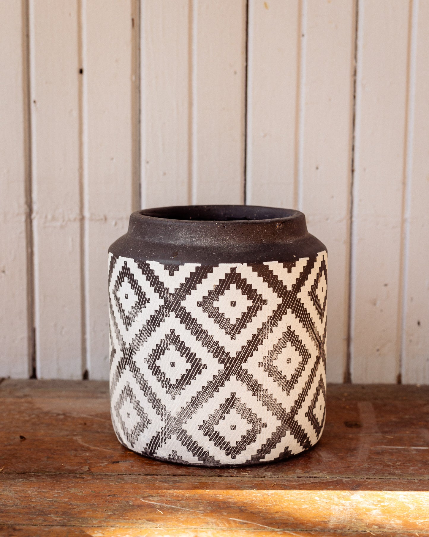 Pot Céramique "Mozaïque Antique"