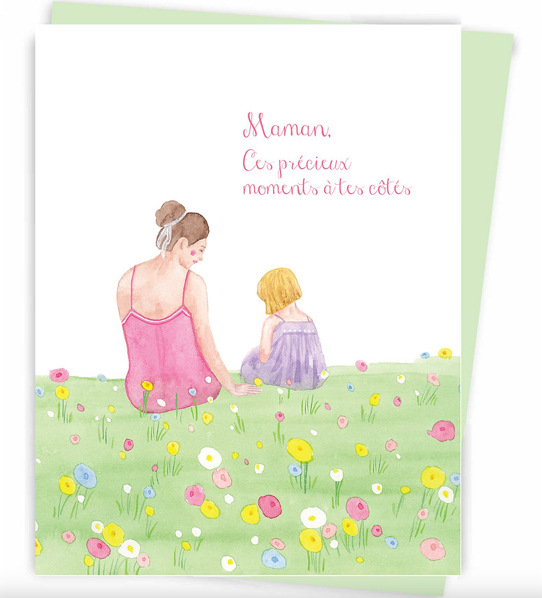 Carte de Souhait - Ces précieux moments