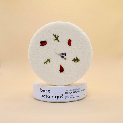Bombe de bain Orange Sanguine & Girofle - Base Botanique