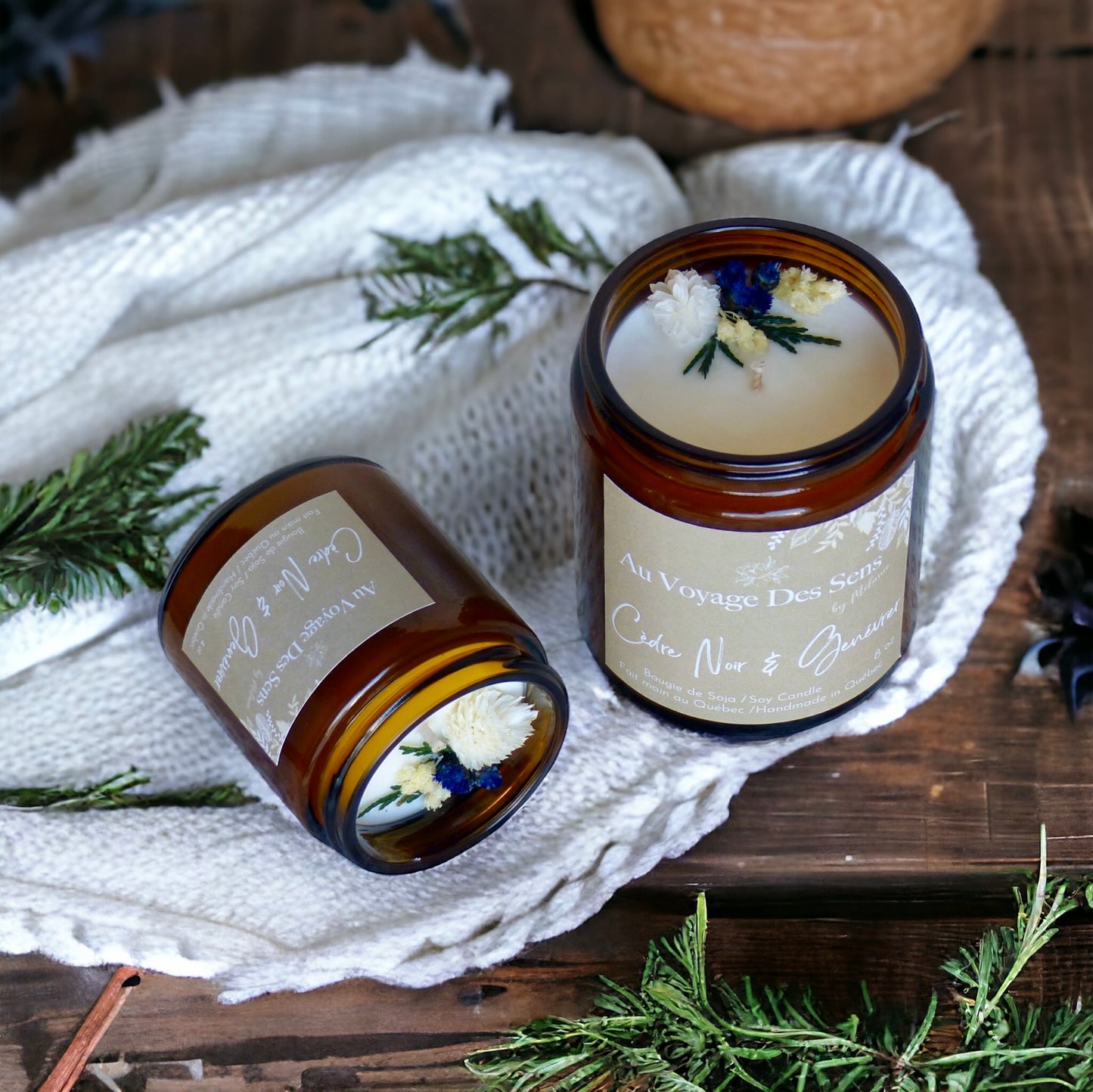 Bougies - Au voyage des sens