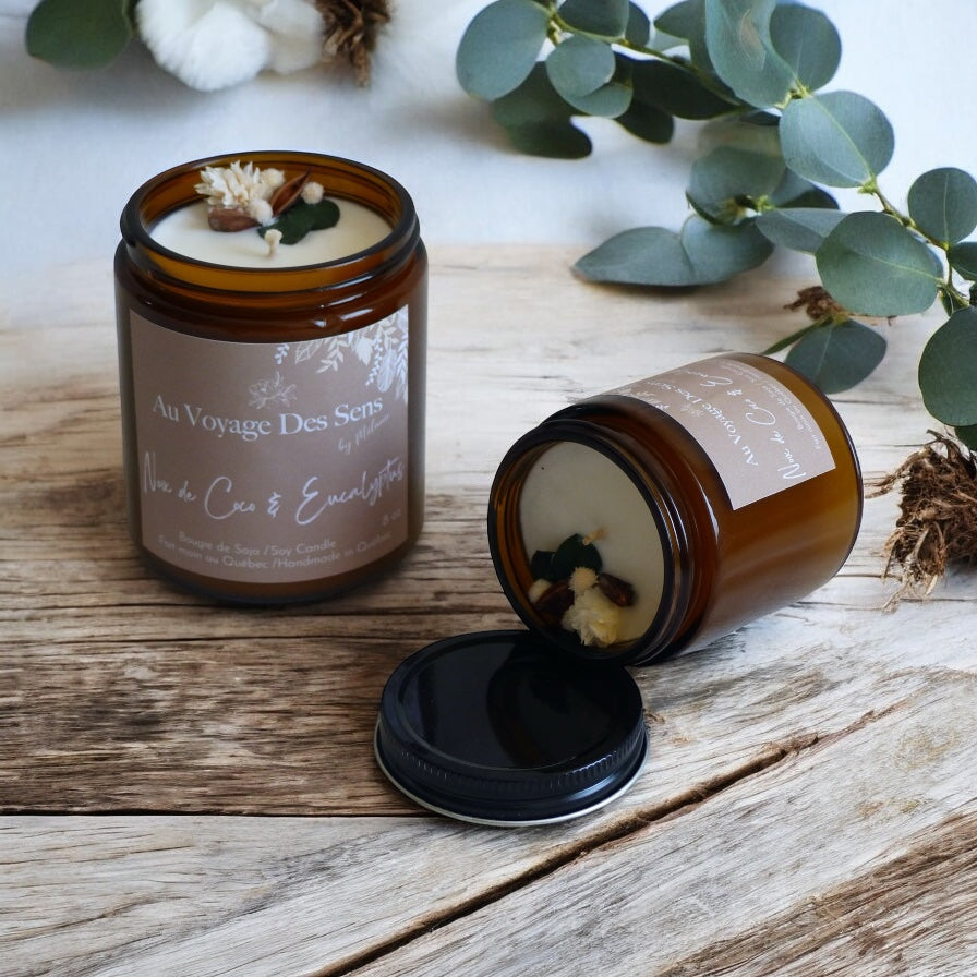 Bougies - Au voyage des sens