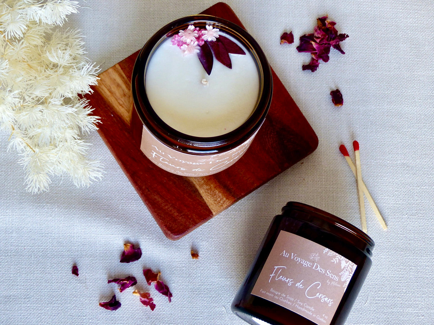 Bougies - Au voyage des sens