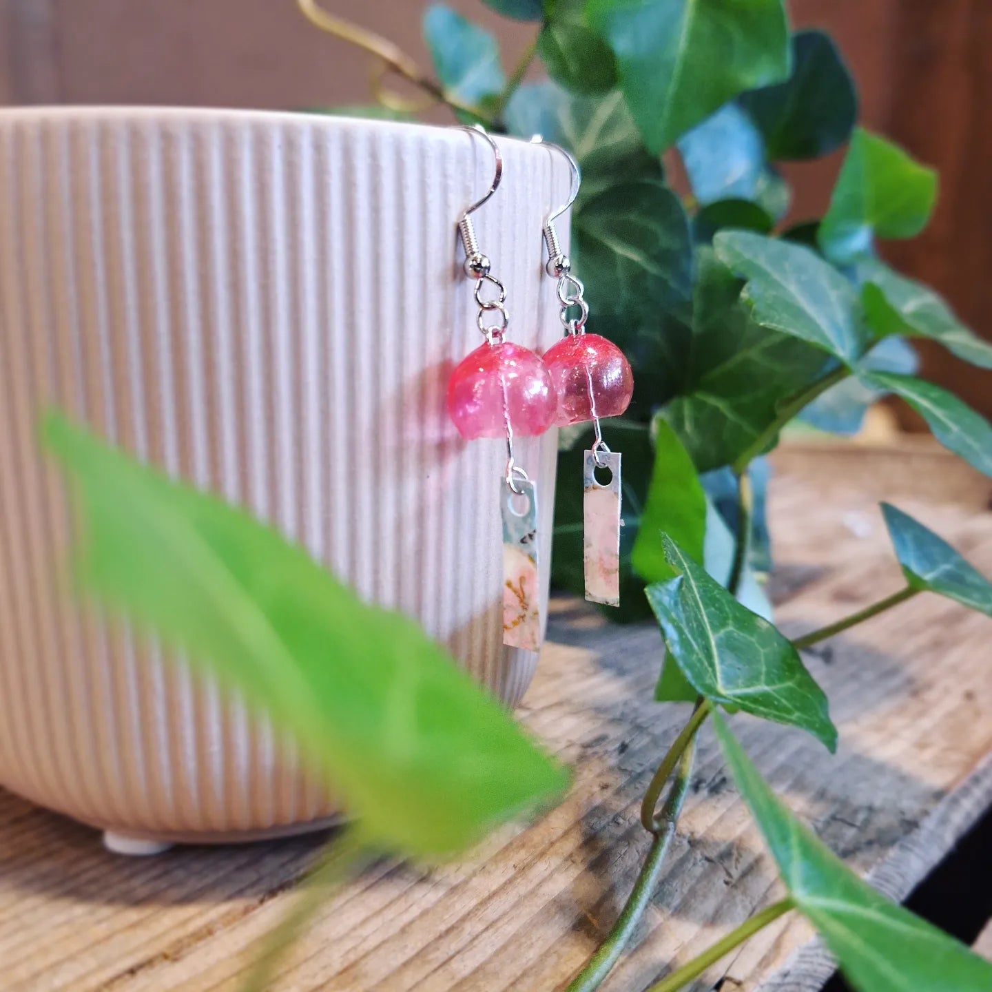 Boucles d'oreilles "Wind chime" - Atelier Tsubaki