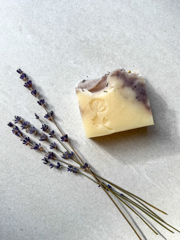 Savon hydratant pivoine & Lavande - Pivoinerie Lili