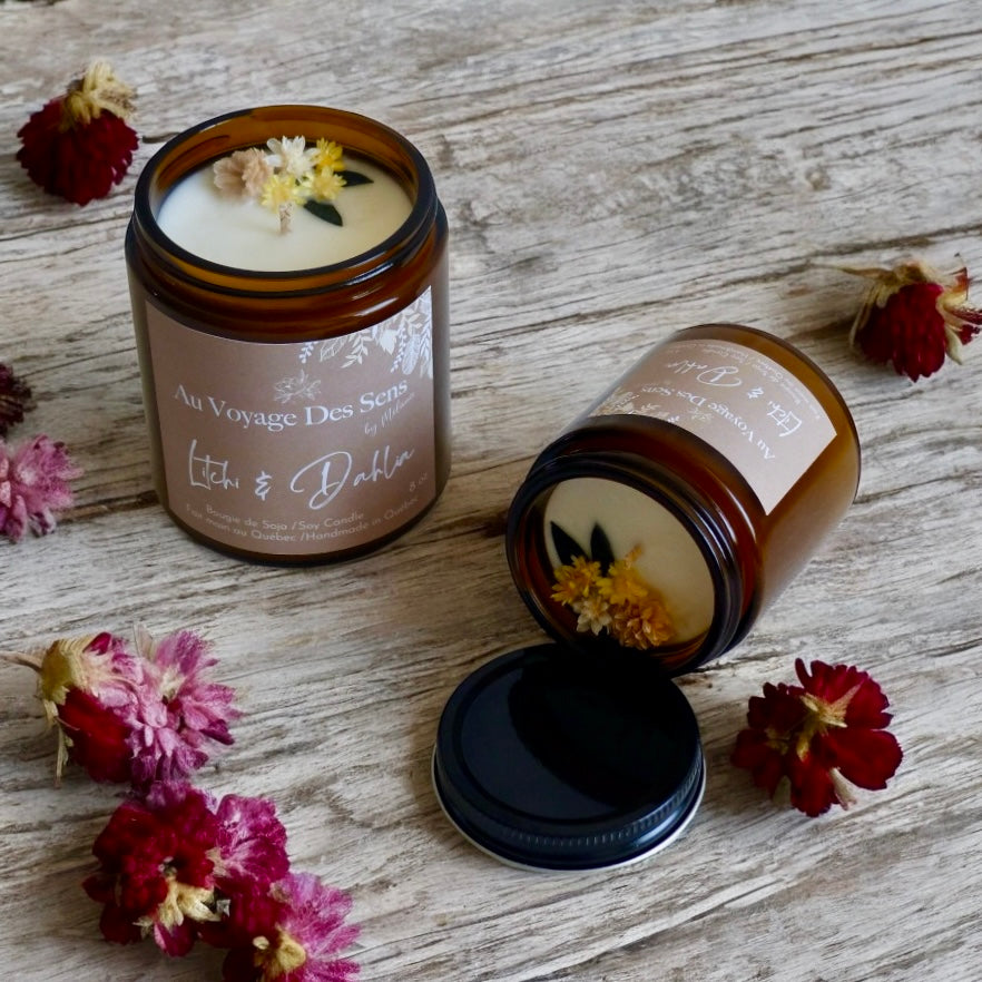 Bougies - Au voyage des sens