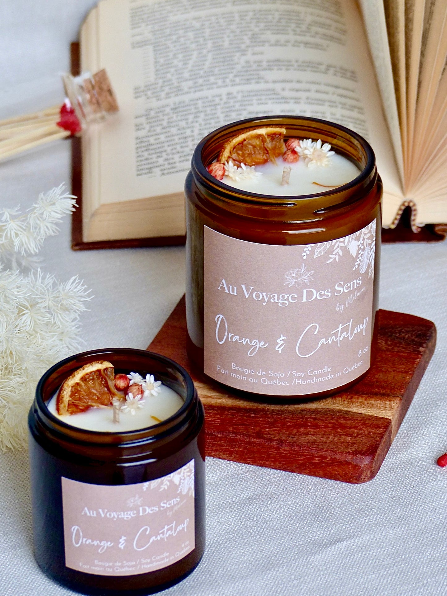 Bougies - Au voyage des sens