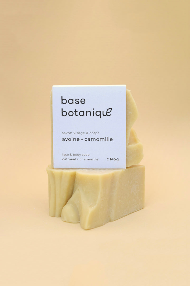 Oatmeal & Chamomile Soap - Botanical Base