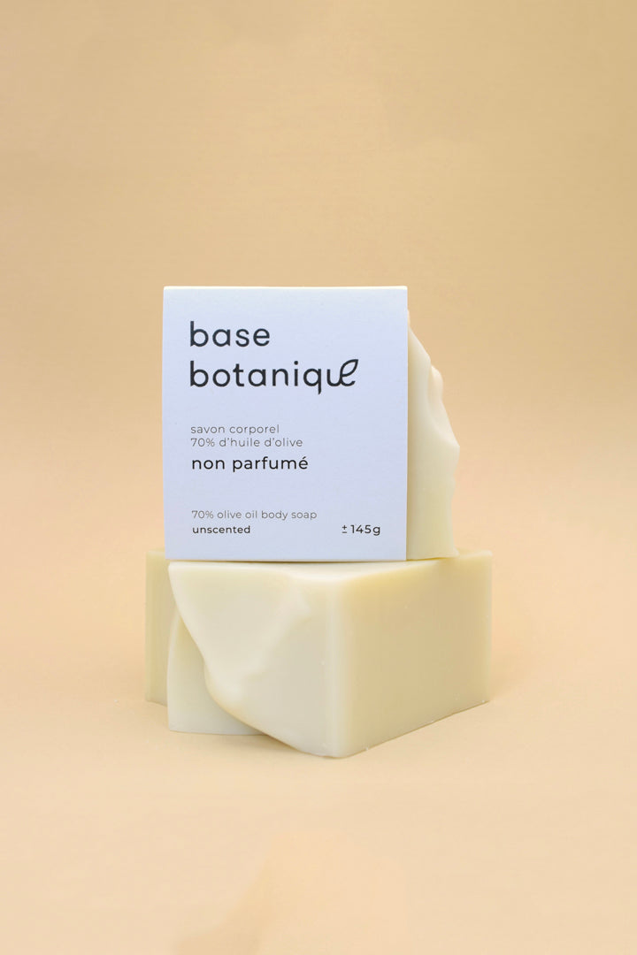 Unscented soap 70% olive oil - Botanical Base