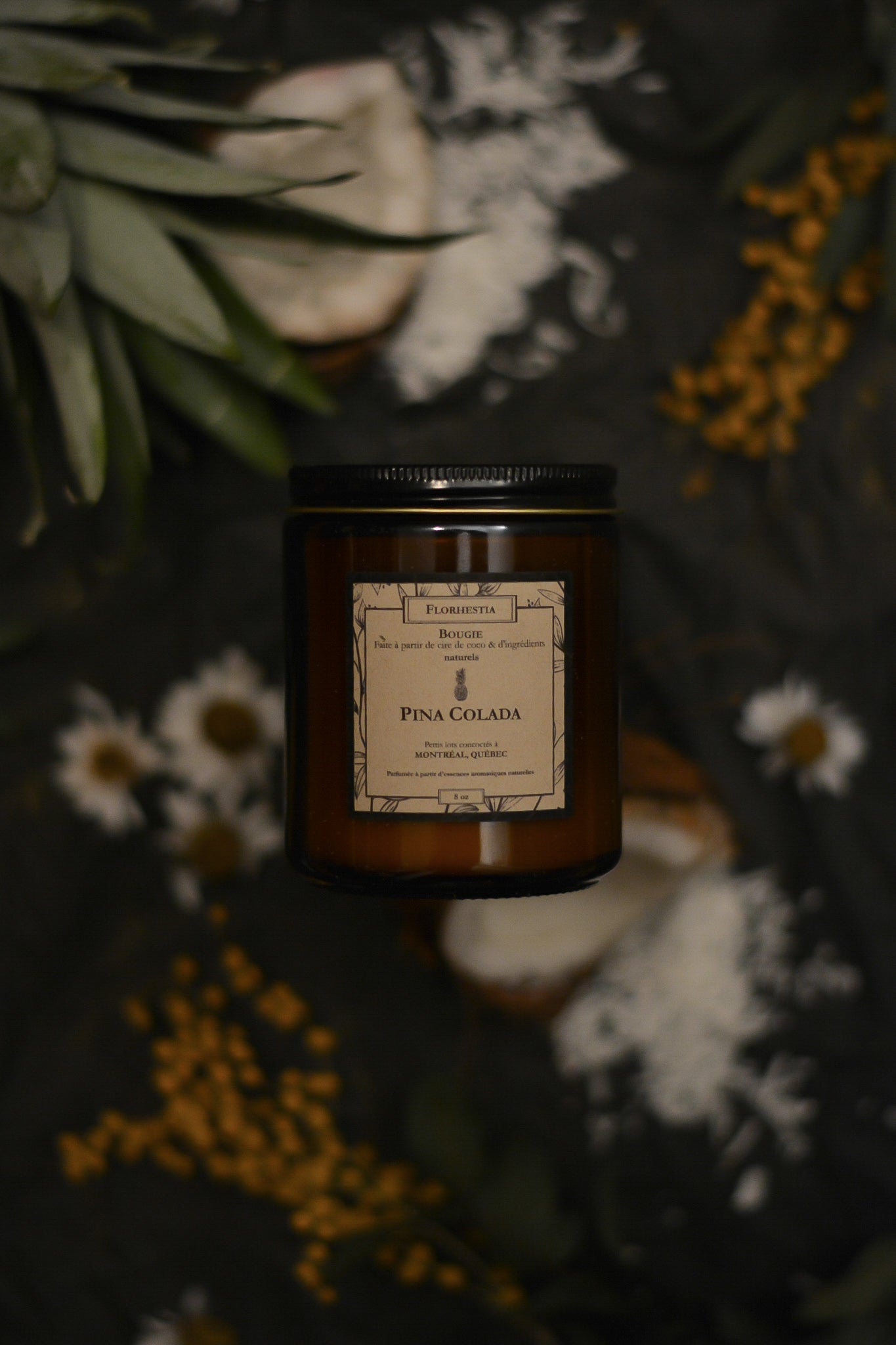 Pina Colada Candle - Florhestia