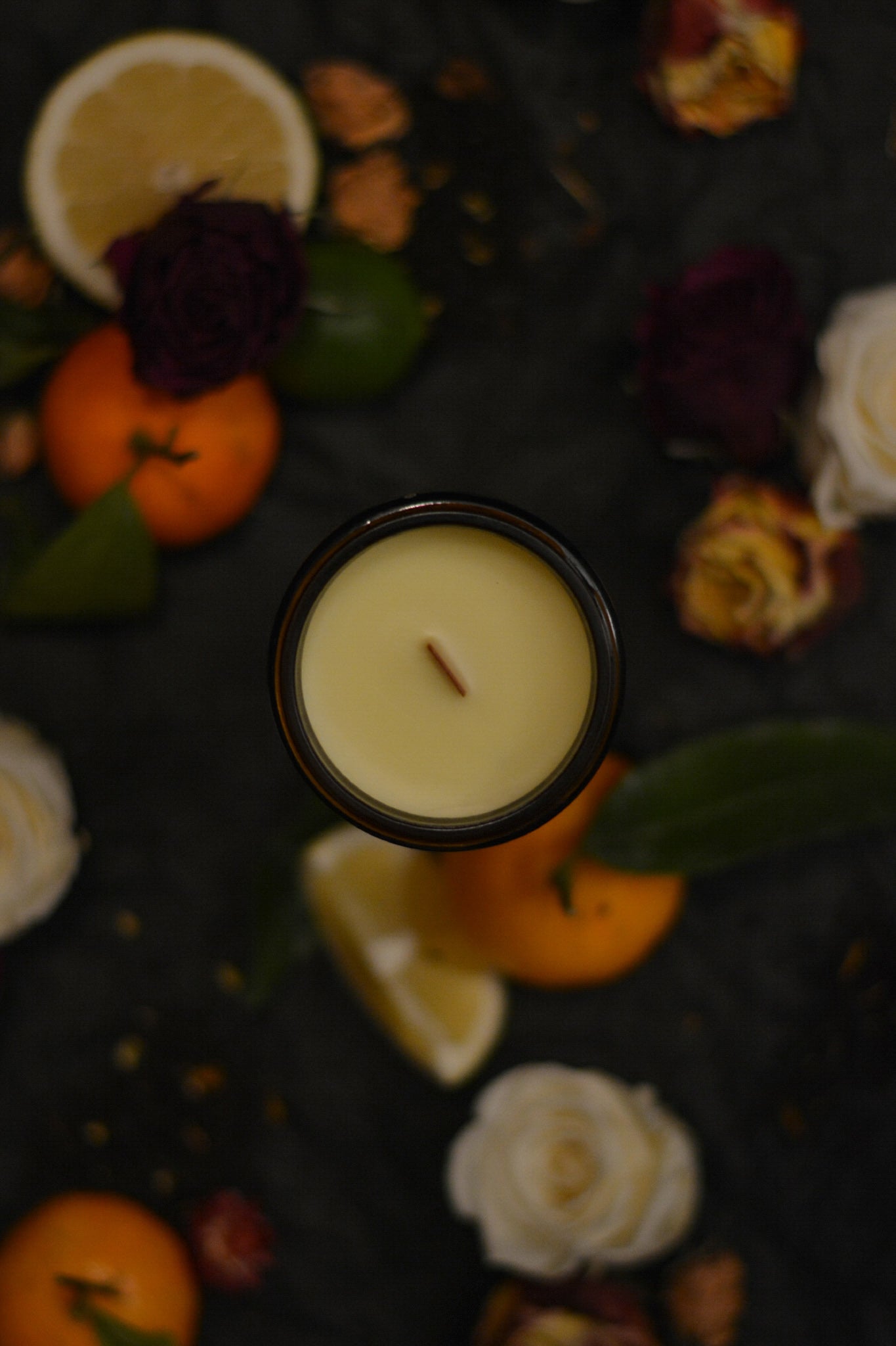 Earl Gray Rose Candle - Florhestia