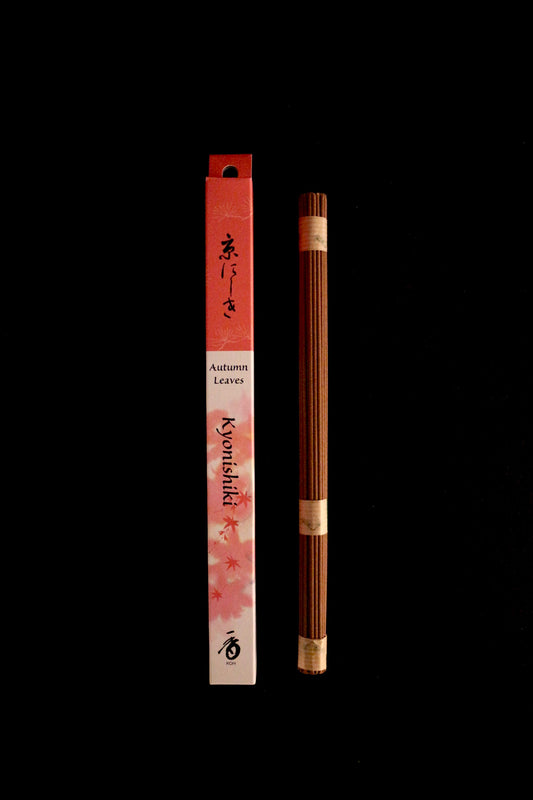 Long Autumn Leaves Incense - Kyonishiki 