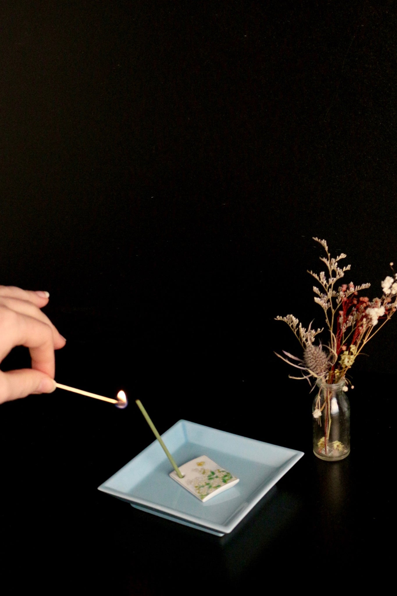 Incense holder - White lilac - Unohana